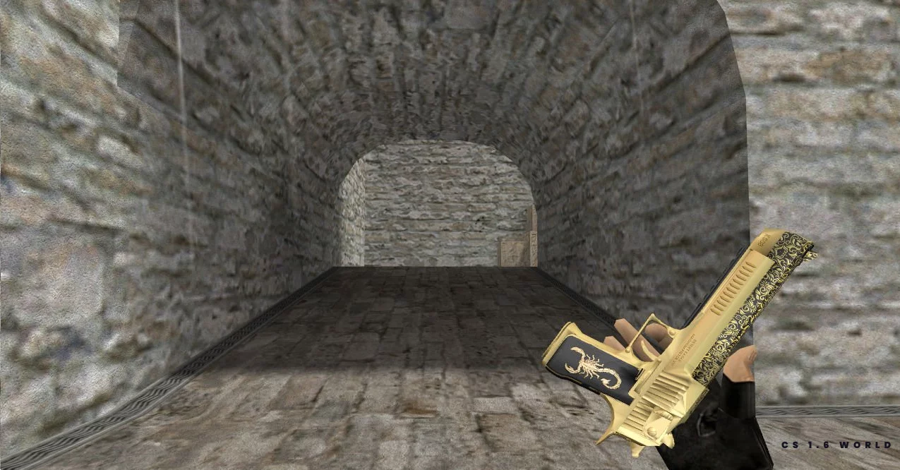 Модель HD Deagle «Gold Scorpion» для CS 1.6