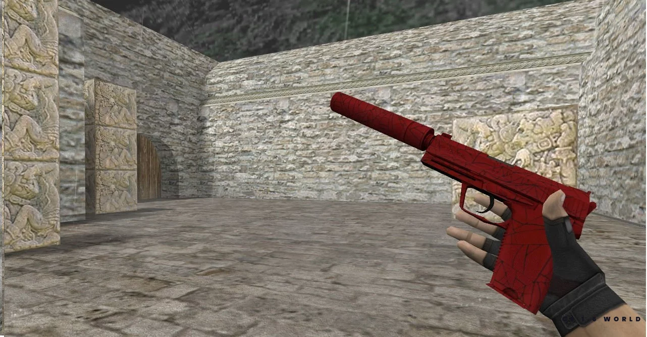 Модель HD USP «Crimson Web» для CS 1.6