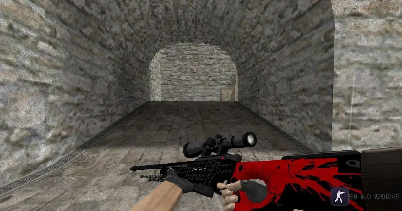 Модель HD AWP «Skull Counter» для CS 1.6